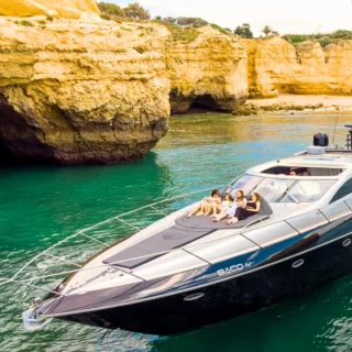 LUXURIOUS YACHT — The best way to explore the Algarve coast in style 🛥️😎✨ Enjoy the sunset and explore the natural beauty of the cliffs for half of the day or even the full day.

On board of this amazing yacht, you’ll find all of the equipment necessary to have a good time.

• Front and rear relaxation areas
• Wide and spacious interior (3 cabins)
• Bose sound system
• WiFi
• Snorkelling equipment
• Jetski & Jetrib included

The maximum capacity for this yacht is 12 guests (and sleeps a maximum of 6).

Visit our website for more details about the luxury yacht tours — www.boazadventures.com

𝚠𝚠𝚠.𝚋𝚘𝚊𝚣𝚊𝚍𝚟𝚎𝚗𝚝𝚞𝚛𝚎𝚜.𝚌𝚘𝚖
𝚒𝚗𝚏𝚘@𝚋𝚘𝚊𝚣𝚊𝚍𝚟𝚎𝚗𝚝𝚞𝚛𝚎𝚜.𝚌𝚘𝚖
+𝟹𝟻𝟷 𝟿𝟹𝟺 𝟾𝟹𝟹 𝟻𝟸𝟸

#boazadventures #luxuryyacht #boattours #qualitytime #familymoments #familylife #timetogether #coastline #algarve #alvor #portimao #visitportugal #beachvibes #adventures #activities #rentalcar #summerholidays #cavestours #sealife ⁣#ecofriendlyliving #travellovers #sustainableliving #wanderlust #portugallovers #travel #neartheocean #nearthecity #holidays2025